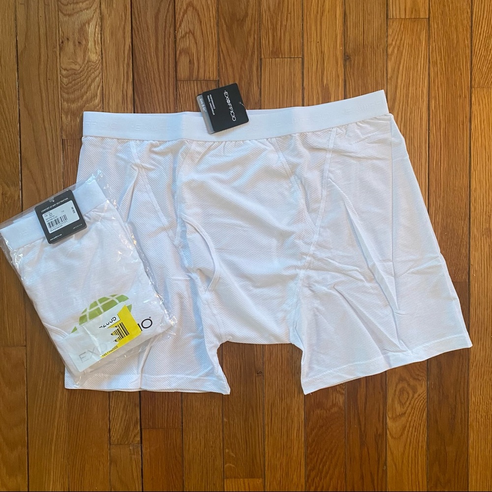 Two pair NWT ExOfficio Give-N-Go boxer briefs XL